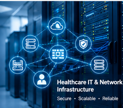 Healthcare IT network infrastructure and servers
